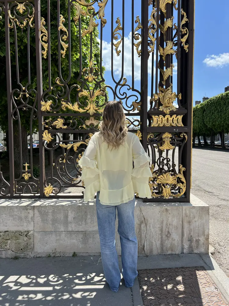 blouse suzie jaune 3