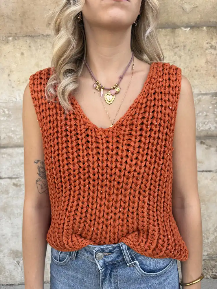 débardeur billie orange 4