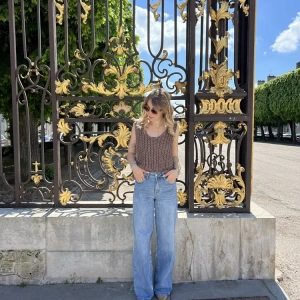 pull sans manche billie marron 1
