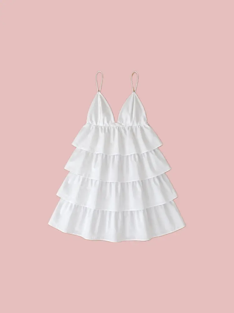 robe blanche calypso 1