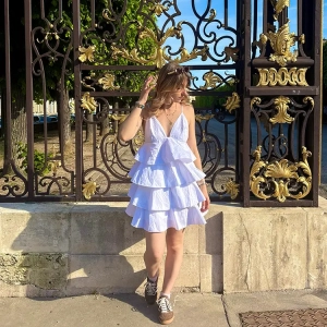 robe calypso blanche 1