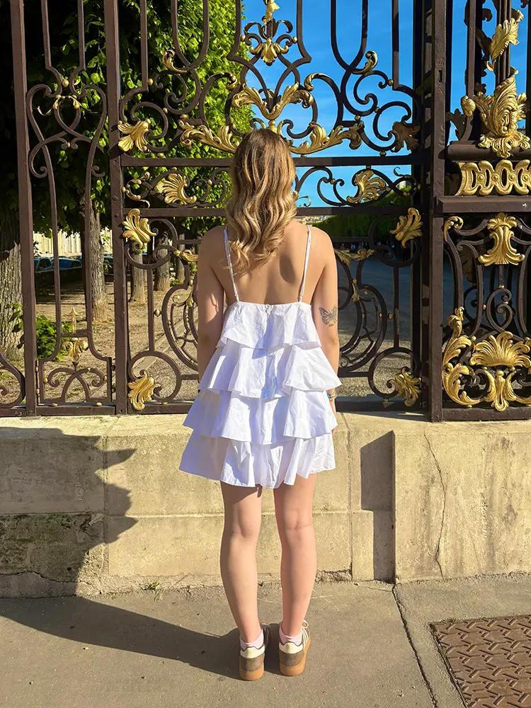 robe calypso blanche 2