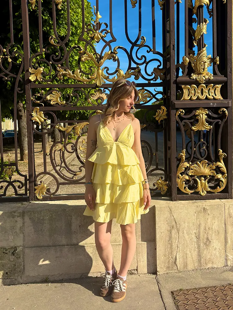 robe calypso jaune 1