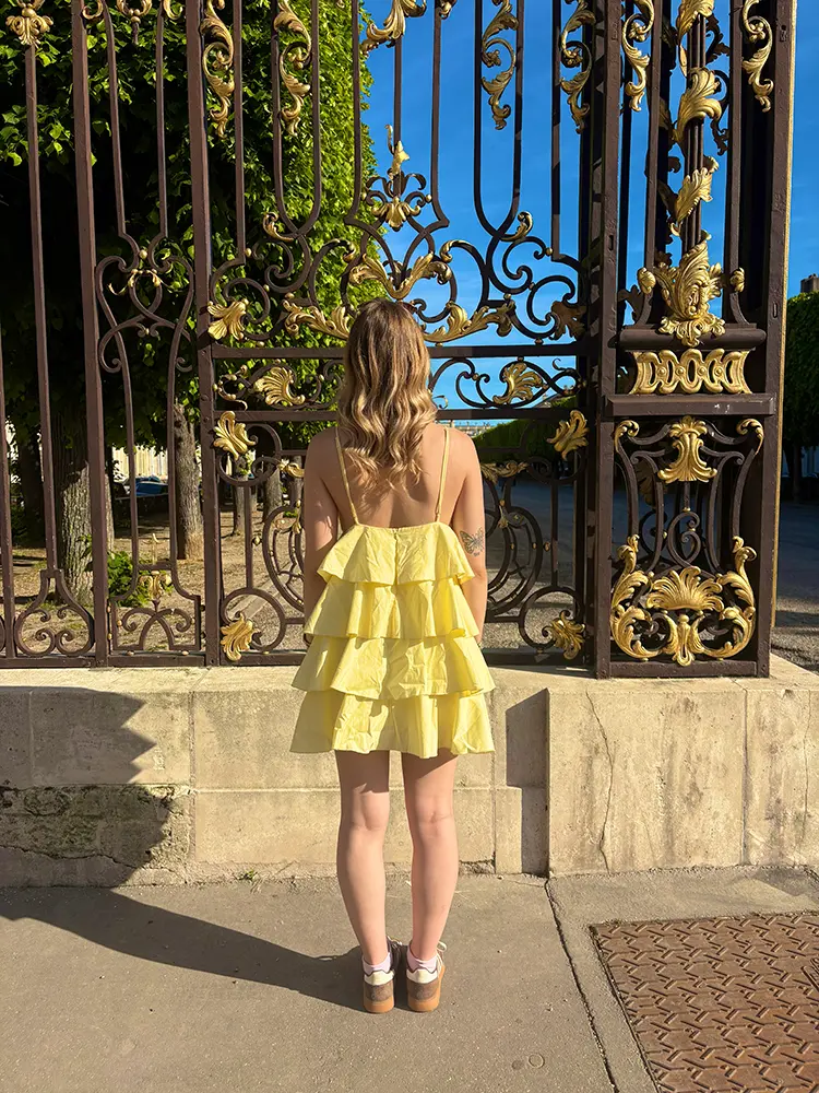 robe calypso jaune 2