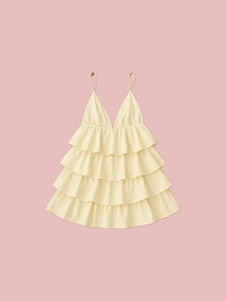 robe jaune calypso 1