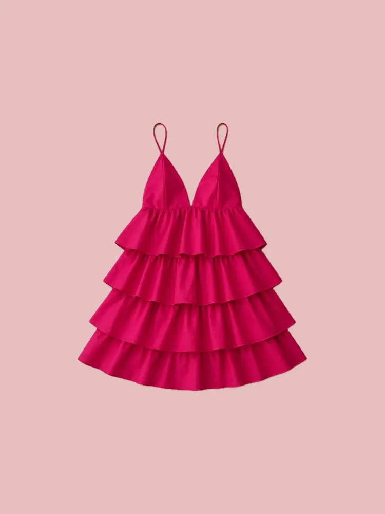 robe rose calypso 1