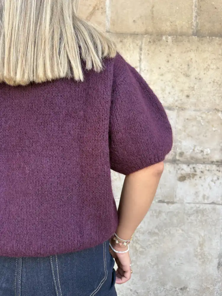 pull garance violine 7